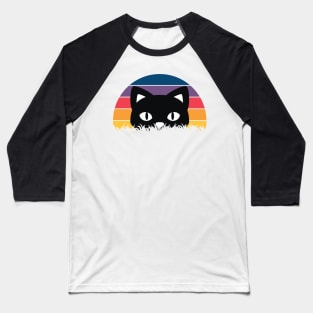 Cute Cat Baseball T-Shirt